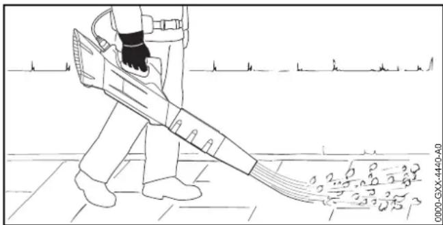 STIHL BGA 100 - Soufflage - 1
