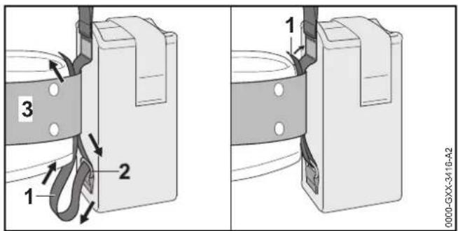STIHL BGA 100 - „Gürteltasche AP mit Anschlussleitung“ anbauen - 2
