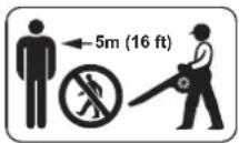 STIHL BGA 100 - Warnsymbole - 6