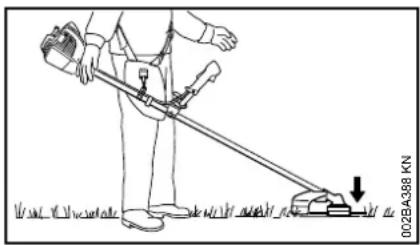 STIHL FS 94 - Apparaat uitbalanceren - 2