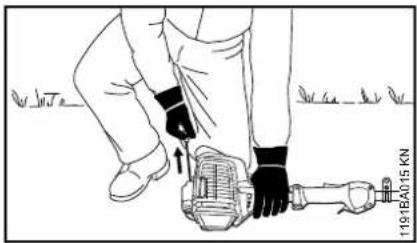 STIHL FS 94 - Lancement du moteur - 3