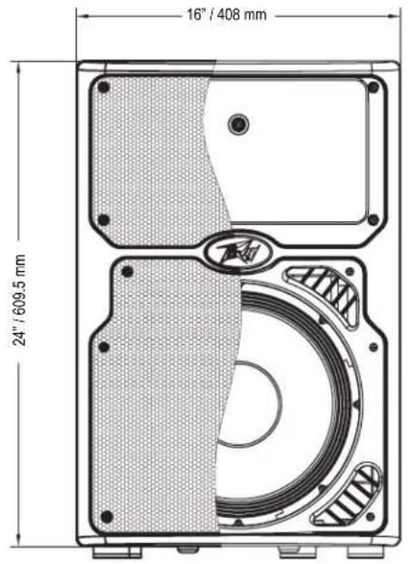 PEAVEY PVXp 12 - ELECTRONICS AND AMPLIFIER SPECIFICATIONS: - 2