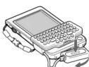 SONY Clié PEGAKB20 - Retrait du clavier - 1
