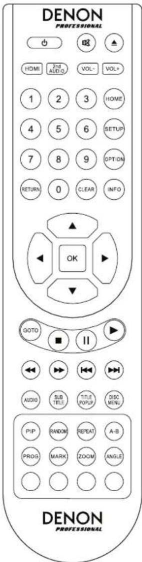 DENON DN500BD MKII - Remote Control - 1