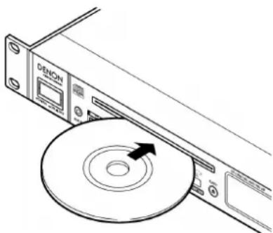 DENON DN300Z MKII - Pour faire la lecture de CD audio : - 1