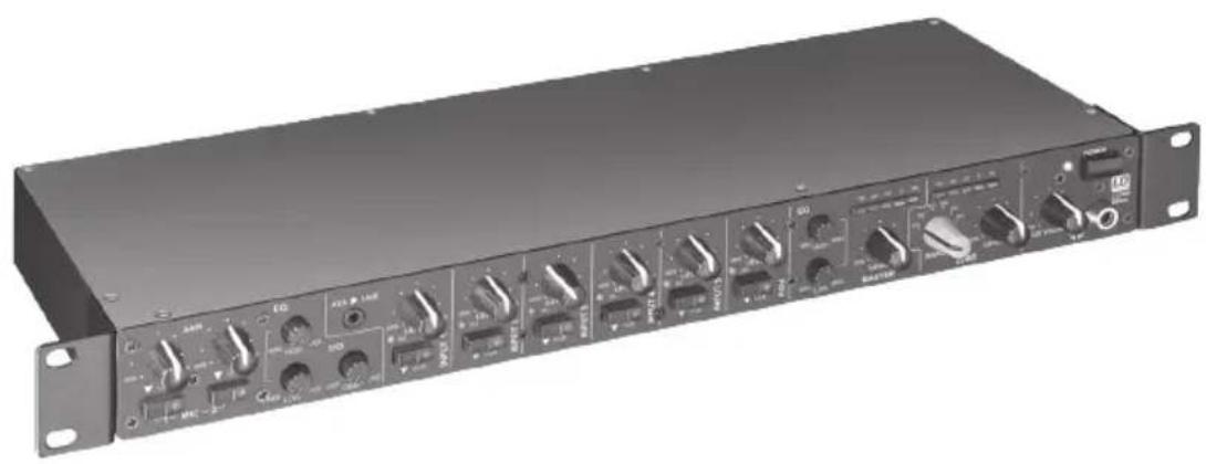 LD Systems Zone 622 - 2-ZONEN RACK MIXER - 1