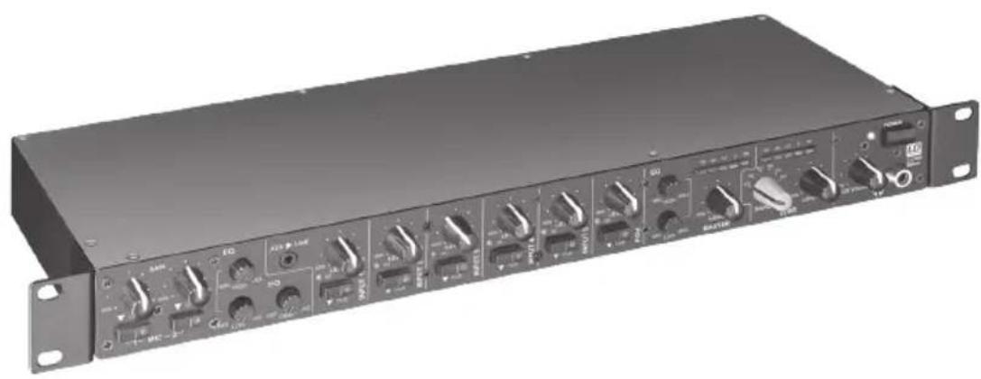 LD Systems Zone 622 - 2-ZONE RACK MIXER - 1