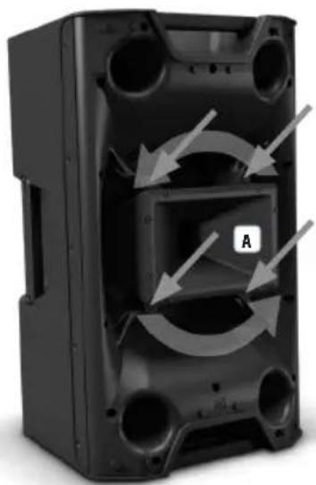LD Systems ICOA 12 - DIFUSOR DE ALTA FRECUENCIA CON GIRO DE 90° - 1