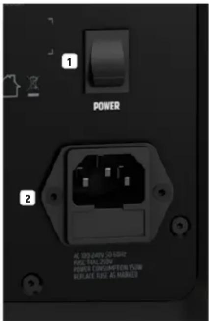 LD Systems ICOA 15 A - 連接器、操縱及顯示元件 - 1