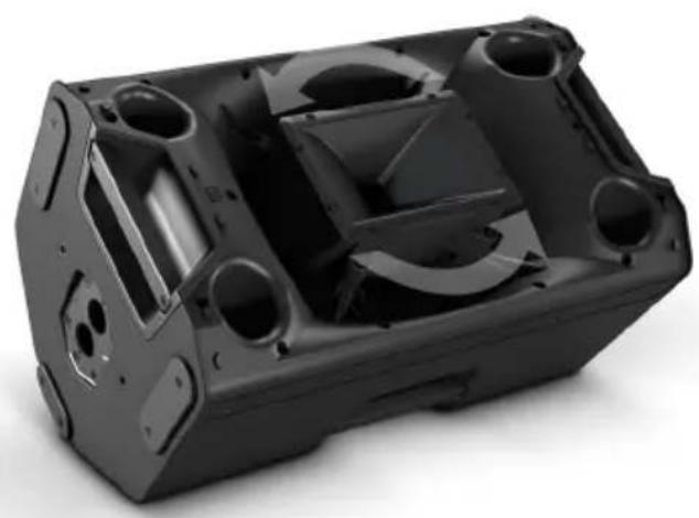 LD Systems ICOA 12 A BT - 將高音喇叭旋轉 90^ - 2