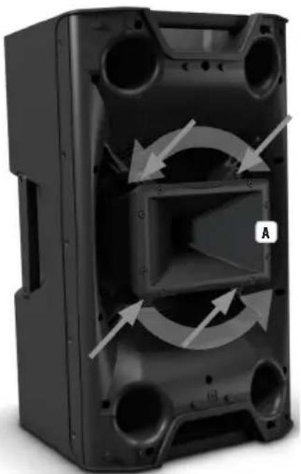 LD Systems ICOA 12 A BT - TOURNER LE PAVILLON D'AIGUS À 90° - 1