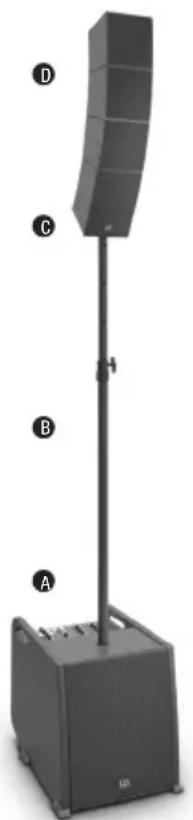 LD Systems Curv 500 ISUB - MONTAGE - 1