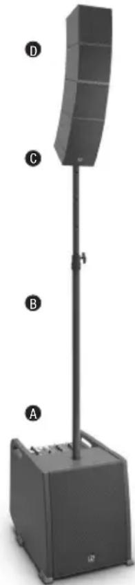 LD Systems Curv 500 ISUB - AUFBAU - 1