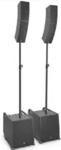 LD Systems Curv 500 ISUB - CONFIGURATION EXAMPLES / KONFIGURATIONSBEISPIELE / EXAMPLES DE CONFIGURATION / EJEMPLOS DE CONFIGURACION / PRZYKŁADY KONFIGURACJI / ESEMPI DI CONFIGURAZIONE / 设置示例 / 設定範例 - 2