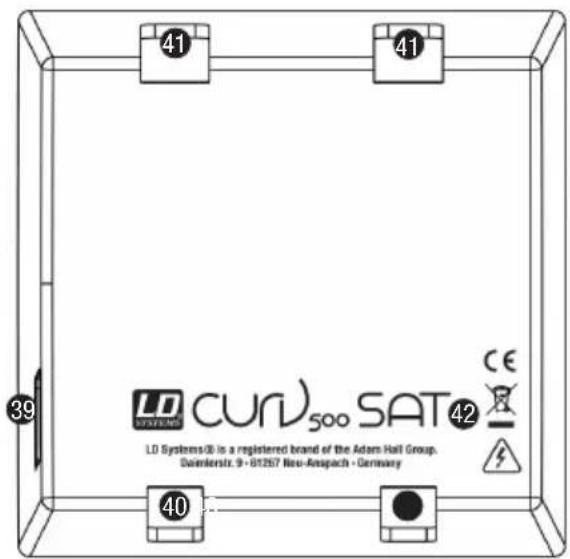 LD Systems Curv 500 ISUB - RELEASE BUTTON - 1
