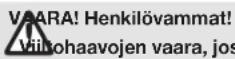 FLYMO SimpliGlide 360 - Terän vaitaminen: - 1