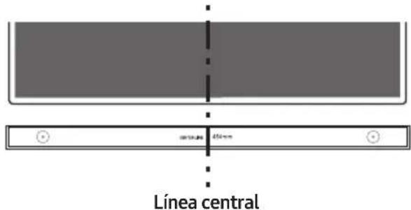 SAMSUNG HWS60A - Componentes del montaje en pared - 6