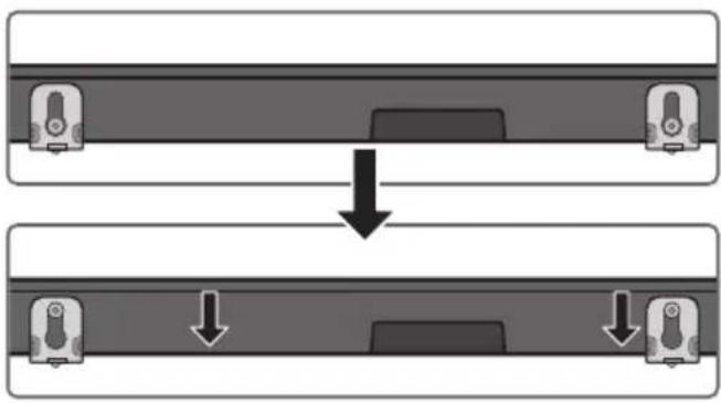 SAMSUNG HWS60A - Componentes del montaje en pared - 12