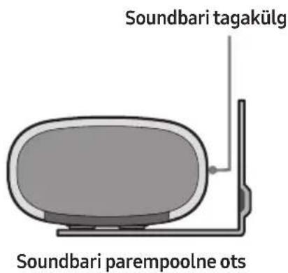 SAMSUNG HWS60A - Seinakinnituse komponendid - 10