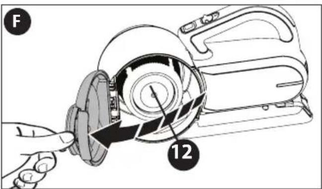BLACK & DECKER BDH2000PL03QV - CAUTION: Do not turn appliance on when dust container is removed. - 3