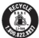 BLACK & DECKER HNV220BCZ00 - The RBRC™ Seal - 1