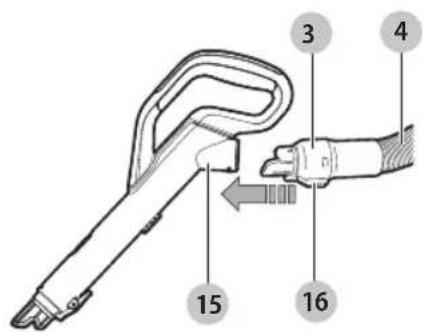 BLACK & DECKER HCUA525JA - Uso de herramienta de accesorio (Fig. L-0) - 3