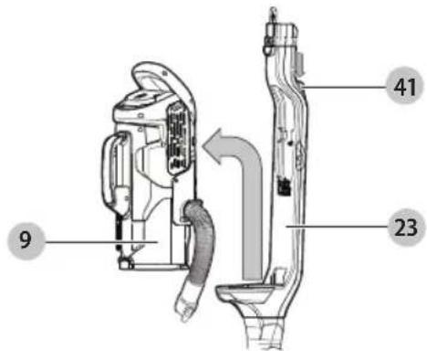 BLACK & DECKER HCUA525JA - Utilisation de l'outil accessoire (Fig. L-0) - 2
