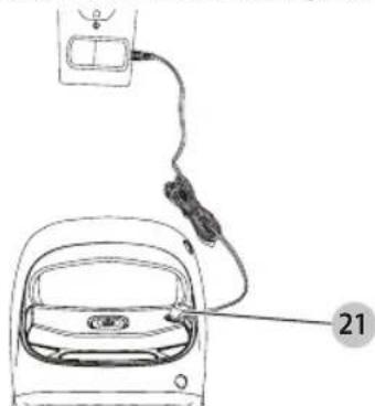BLACK & DECKER HCUA525JA - Carga de la batería (HCUA525J, HCUA525JA, HCUA525J, HCUA525JP) - 1