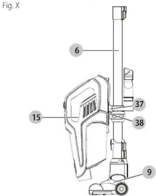 BLACK & DECKER HFEK520J - Almacenamento de aspiradora - 1