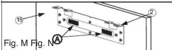 HOTPOINT H55RM1110K1 - Instructions d'installation pour le produit avec des charnières hettich - 6