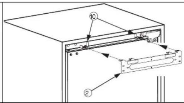 HOTPOINT H55RM1110K1 - Instructies voor installmentie van product met Hettich-scharnieren - 2