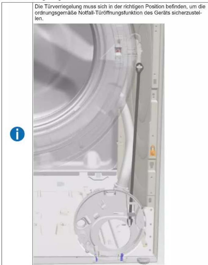 BOSCH Serie 8 WAV28M93 - Turverriegelung montieren - 1