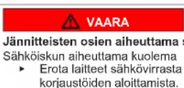 BOSCH Serie 8 WAV28M93 - Varoitusten rakenne - 4