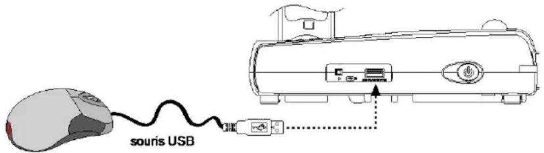 AVer AverVision M70HD - Branchement d'une souris USB - 2