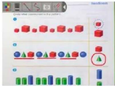 AVer AverVision M70HD - Utilisation du panneau de commandes de l'annotation - 1