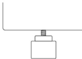 GE GDE03GMKED - LEVELING LEGS - 1