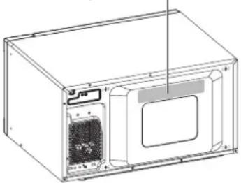 LG LMC2075SW - Emplacement du numéro de modèle - 1