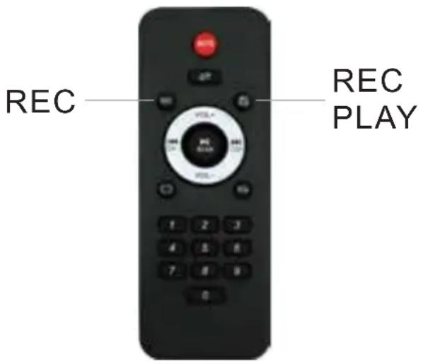 V-TAC VT6315 - HOW TO USE RECORDING FUNCTION: - 1