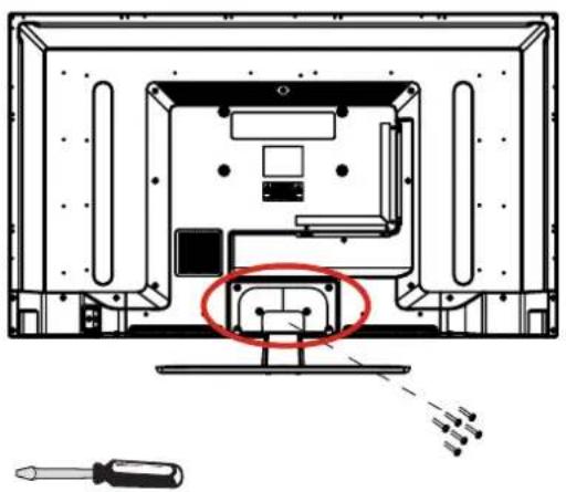 Proscan PLDED4016A - WALL MOUNT INSTALLATION - 1