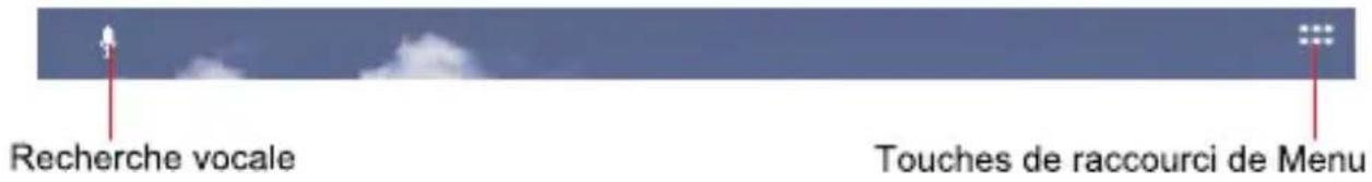 Proscan PLT1077G - Colonne d'informations en page d'accueil - 1