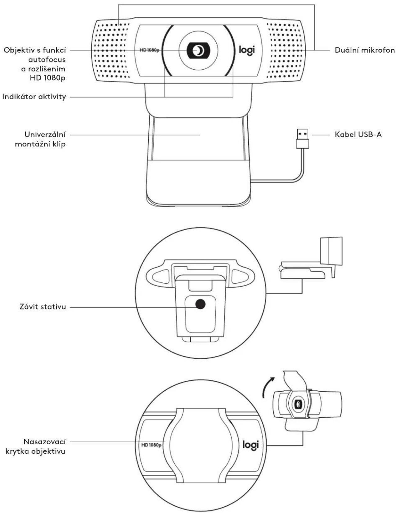 LOGITECH C920e - SIKERES CSATLAKOZÁS - 2