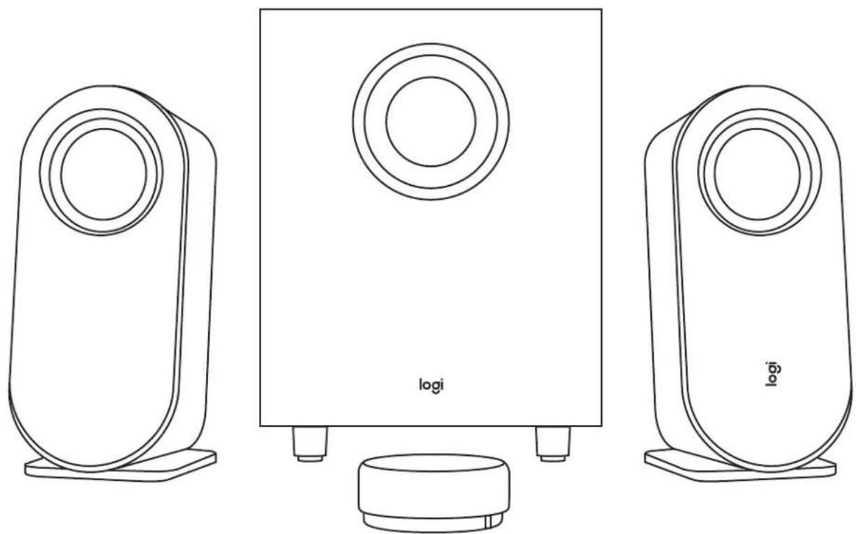 LOGITECH Z407 - HAUT-PARLEURS POUR ORDINATEUR Z407 BLUETOOTH® AVEC CAISSON DE BASSES - 1
