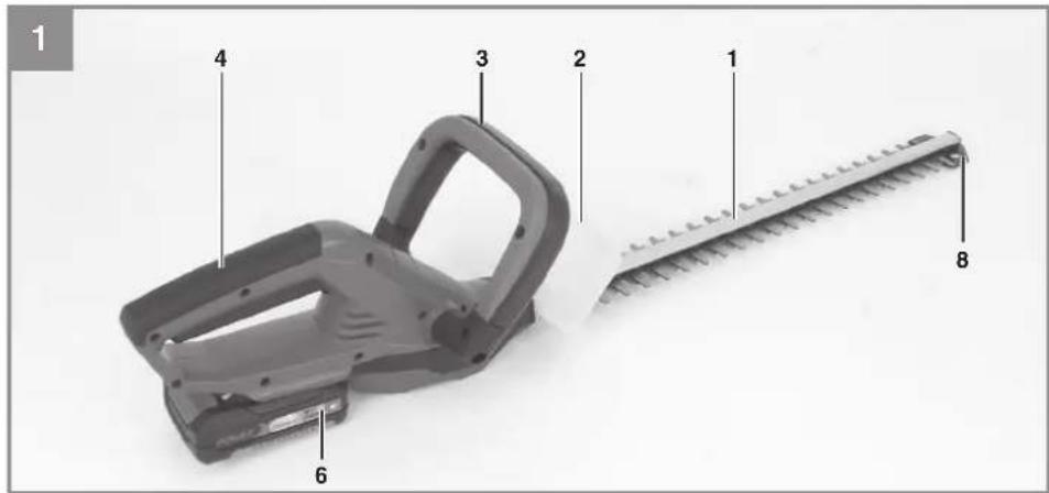EINHELL GECH 1846 Li - 1