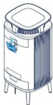 BLUEAIR DustMagnet 5240i - Adim - 2
