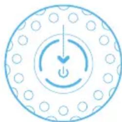 BLUEAIR Blue 3410 - Indicateur de remplacement du cadre - 1