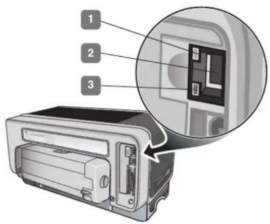 HP Business Inkjet 1200DTWN - Netzwerkanschlusselemente - 1