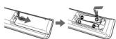 SONY CFDG555CPK - Preparing the remote - 1