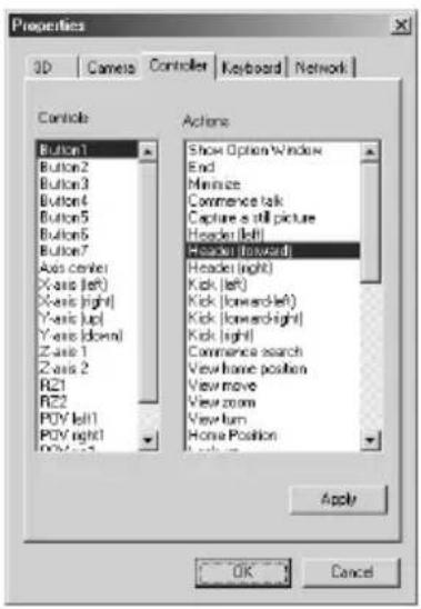 SONY ERF220AW05 - Belegen von Controller-Tasten mit Aktionen - 1