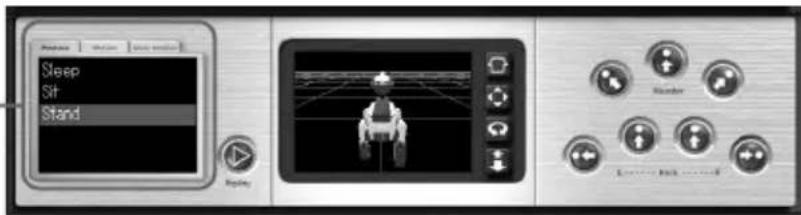 SONY ERF220AW05 - Bewegungsmenü - 1