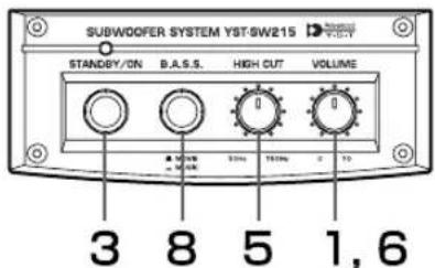 YAMAHA YSTSW315 - INBETRIEBNAHME - 3